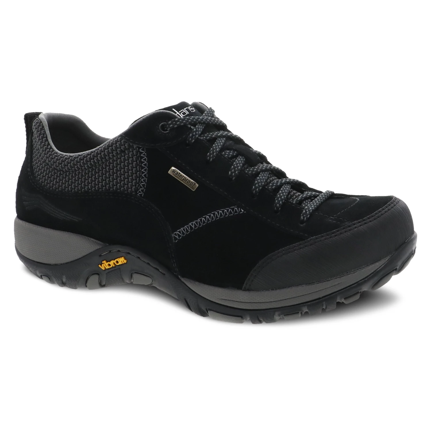 Dansko Paisley Wide Black/Black Suede 1 Dansko Paisley Wide Black/Black Suede