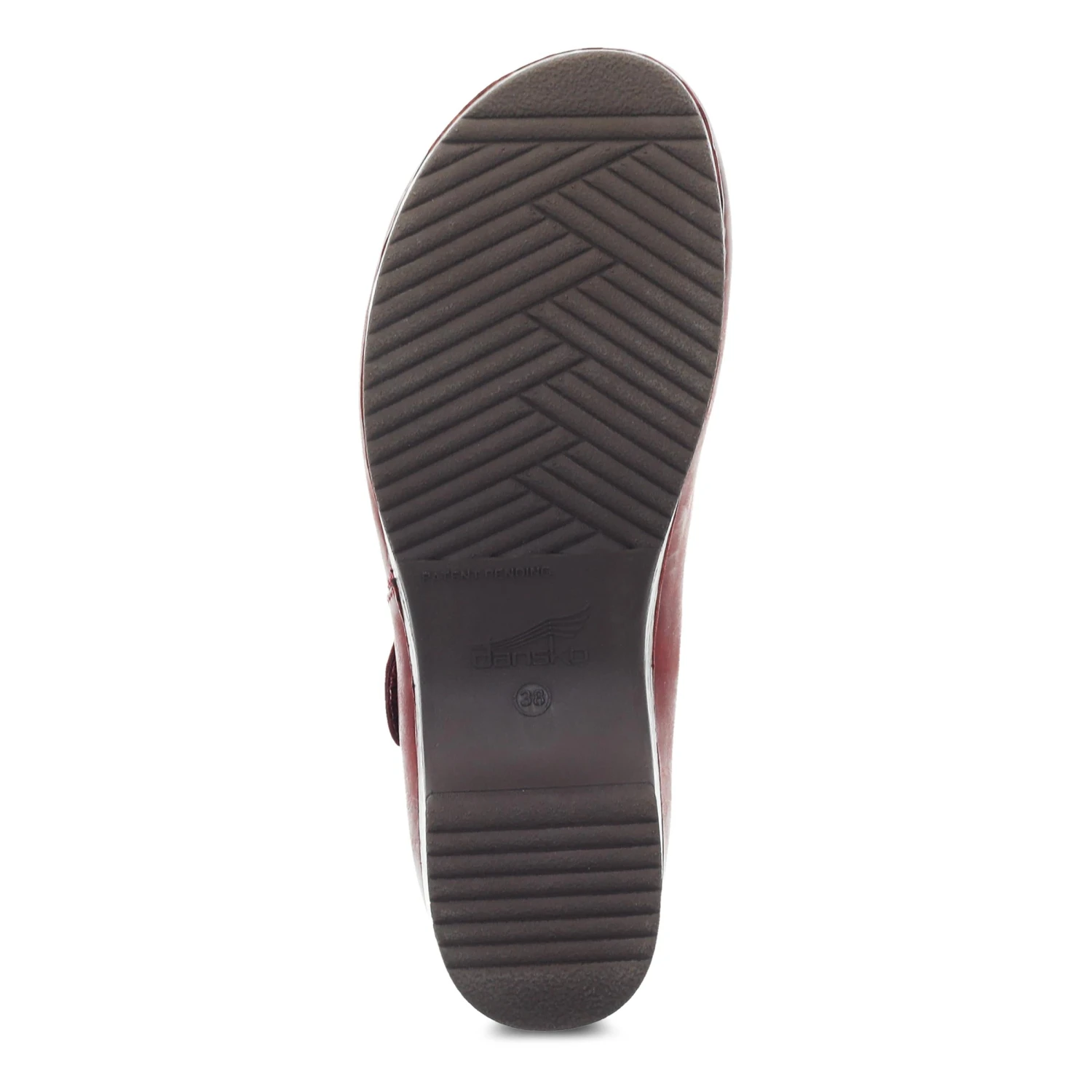 Dansko Beatrice Red Waxy Burnished 8 Dansko Beatrice Red Waxy Burnished - Image 8
