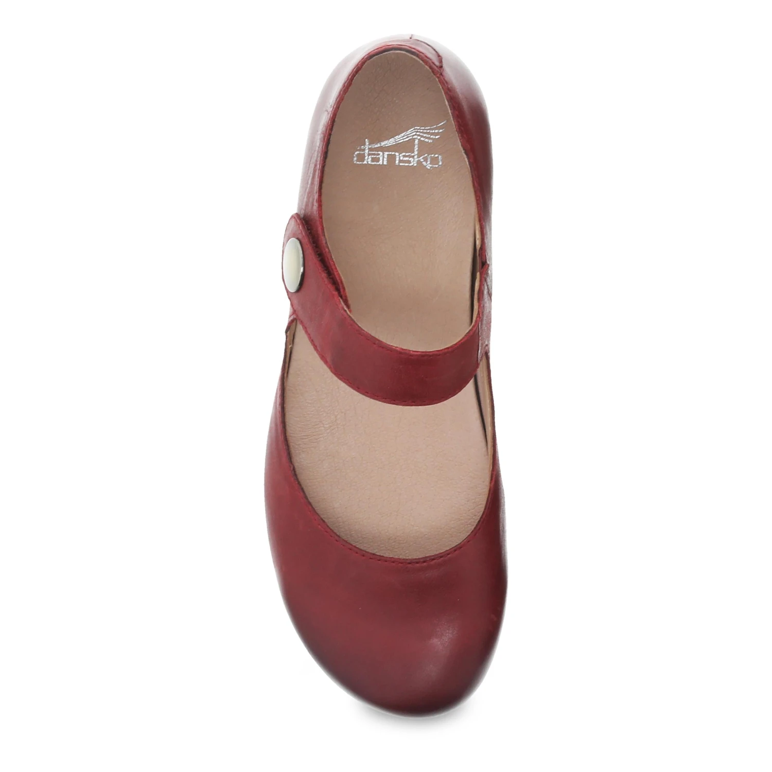 Dansko Beatrice Red Waxy Burnished 7 Dansko Beatrice Red Waxy Burnished - Image 7