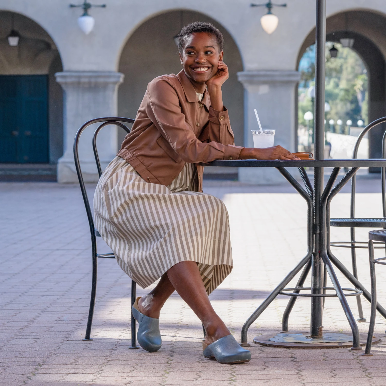 Dansko Talulah Denim Milled Burnished 2 Dansko Talulah Denim Milled Burnished - Image 2