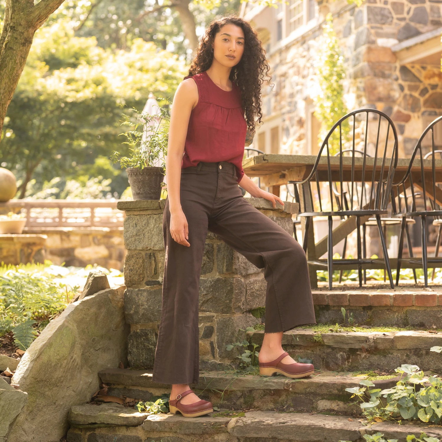 Dansko Bria Cinnabar Burnished Nubuck 2 Dansko Bria Cinnabar Burnished Nubuck - Image 2